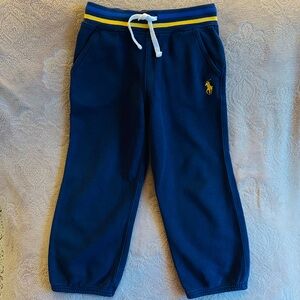 Ralph Lauren Logo Cotton Double-Knit Jogger Pant